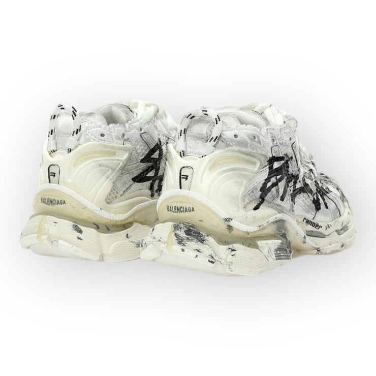 Runner Graffiti White/Black