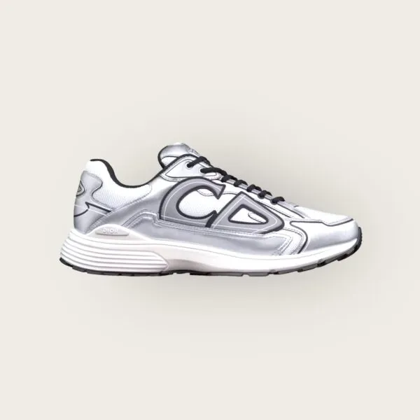 B30 White Mesh Silver