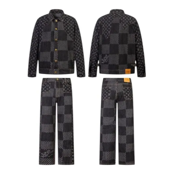 LV Completo Jeans Nero
