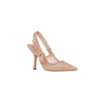 DECOLLETÈ SLINGBACK J’ADIOR TULLE NUDE - immagine 3