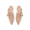 DECOLLETÈ SLINGBACK J’ADIOR TULLE NUDE - immagine 5