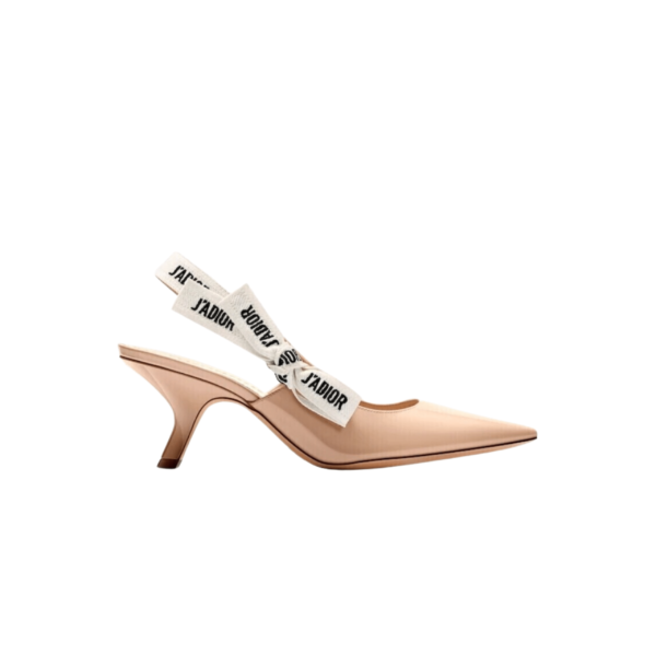 DECOLLETÈ SLINGBACK J’ADIOR NUDE LUCIDO - immagine 2