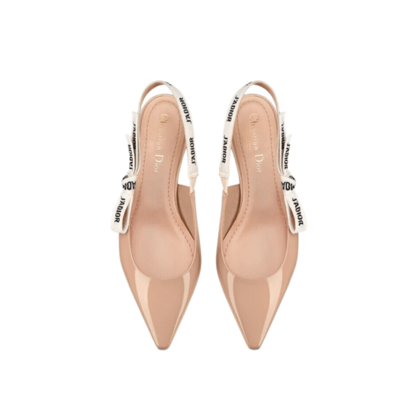 DECOLLETÈ SLINGBACK J’ADIOR NUDE LUCIDO