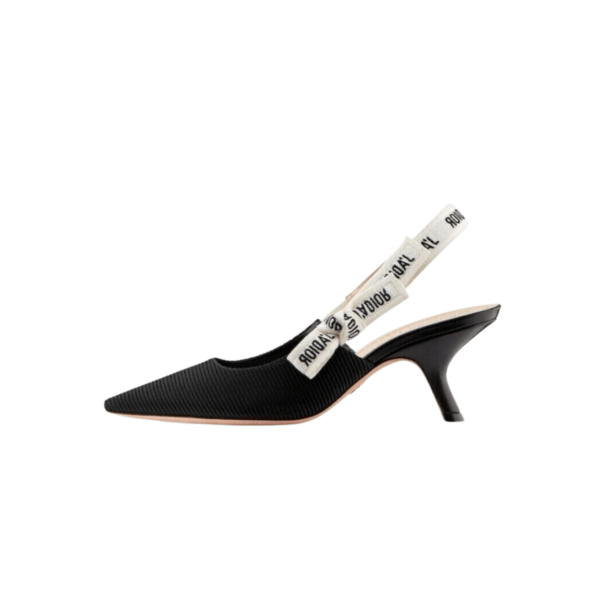 DECOLLETÈ SLINGBACK J’ADIOR NERO OPACO - immagine 3