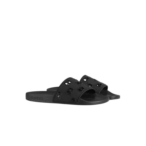 CIABATTE SLIDER GG NERO - immagine 3