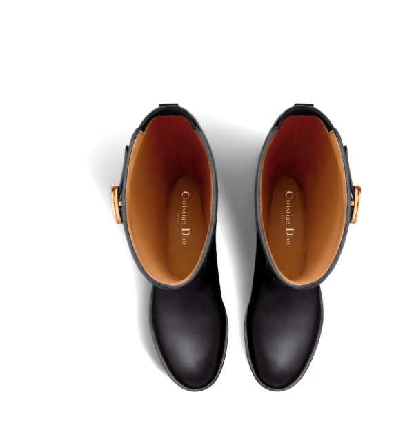 STIVALE EMPREINTE IN PELLE LISCIA NERA - immagine 5