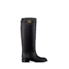 STIVALE EMPREINTE IN PELLE LISCIA NERA