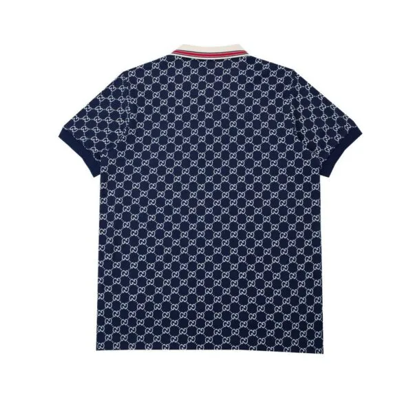 GG jersey jacquard polo shirt - immagine 3