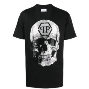 Round Neck Skull T-Shirt