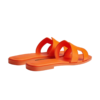 SANDALO ORAN IN PELLE ORANGE SUNSET - immagine 4