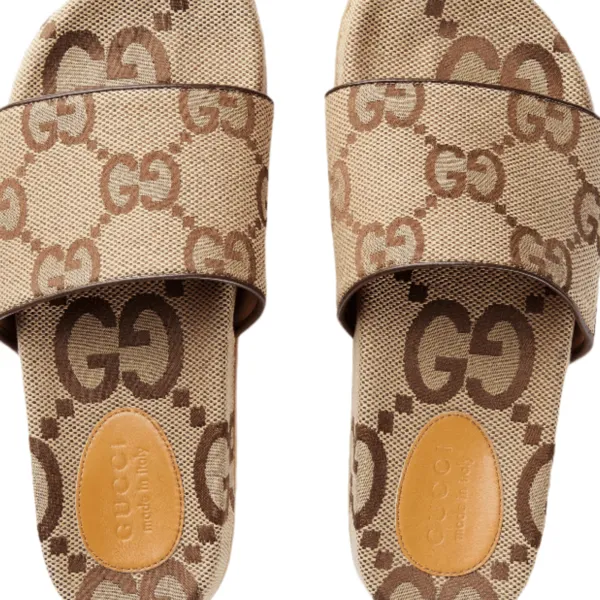 SANDALO SLIDER IN TESSUTO MAXI GG - immagine 6