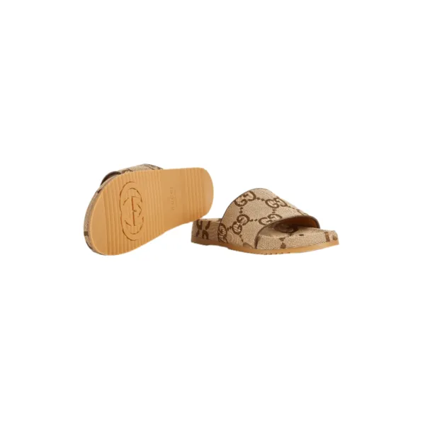 SANDALO SLIDER IN TESSUTO MAXI GG - immagine 4