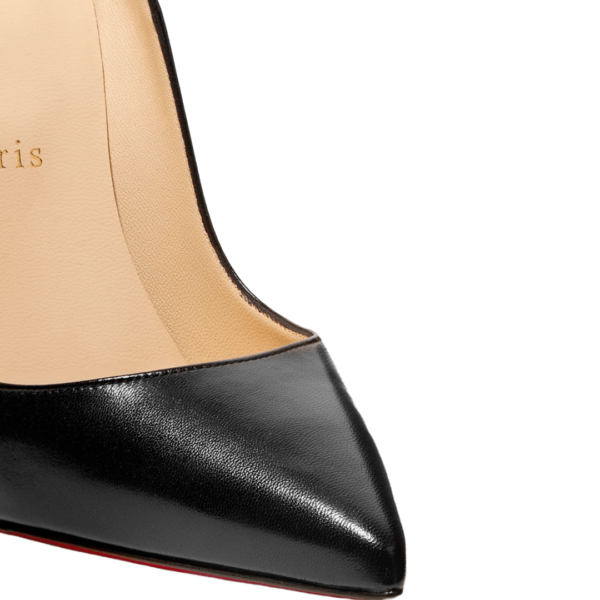 DÉCOLLETÉ IN PELLE NERA SO KATE 120 MM - immagine 4