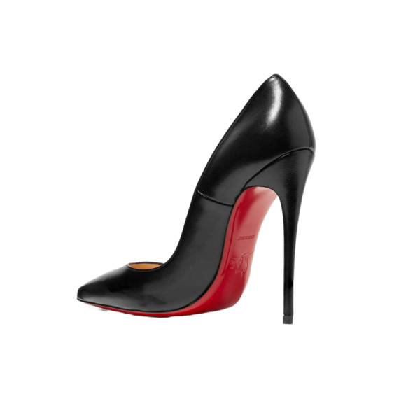 DÉCOLLETÉ IN PELLE NERA SO KATE 120 MM - immagine 3